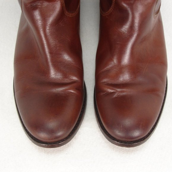 FRYE 77167 MELISSA LEATHER  TALL RIDING BOOTS 8 B - Picture 8 of 14